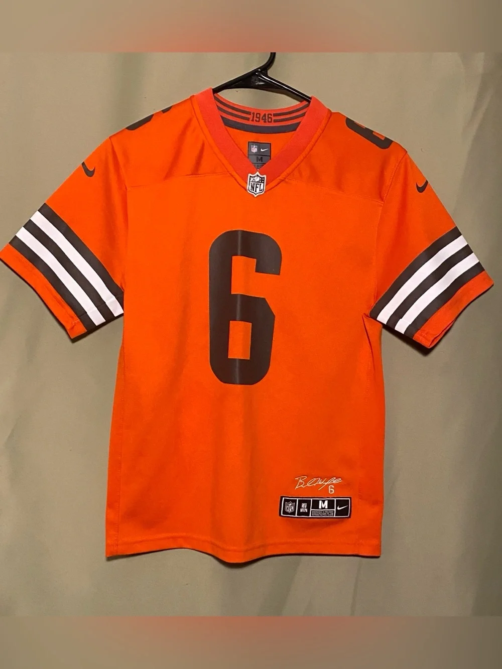 Nike Cleveland Browns Baker Mayfield 6 Inverted Legend Football jersey M 10/12